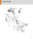 Stihl MS 200 Gasoline Chainsaw Spare Parts